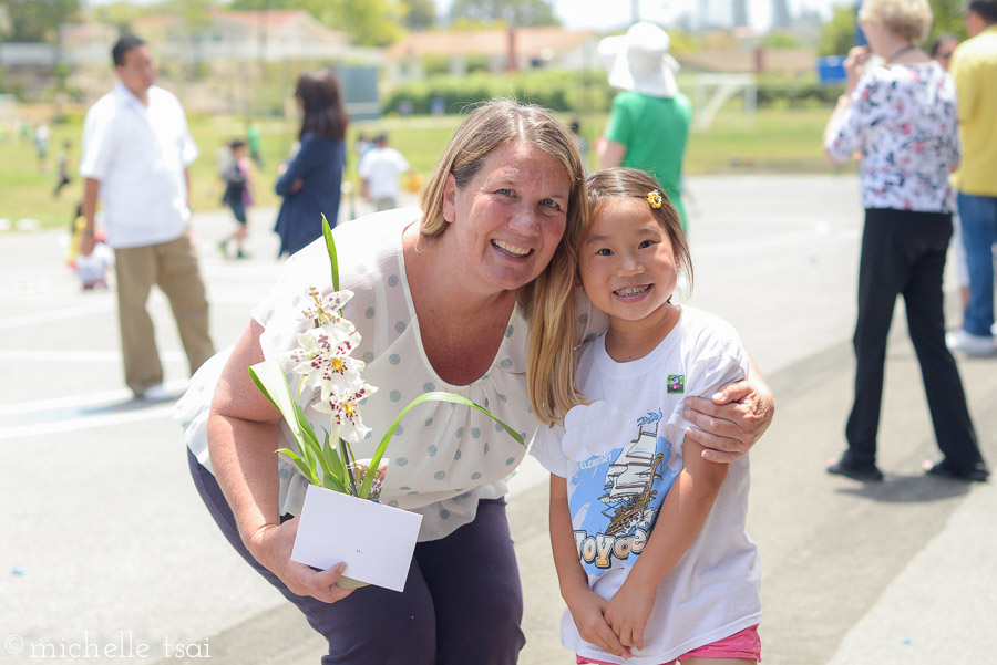     So thankful for her sweet teacher this year. She loved the second grade thanks in large part to Ms. M.