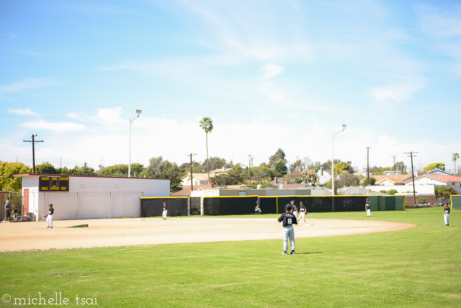 Our little #8 outfielder.