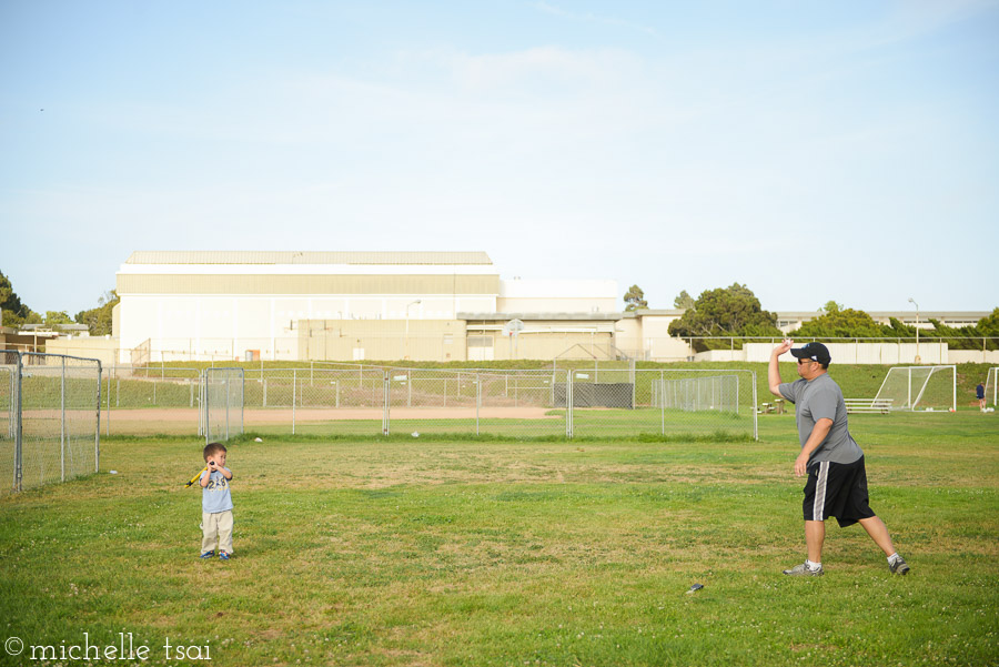 And guess who fell in love with baseball because of his big brother?