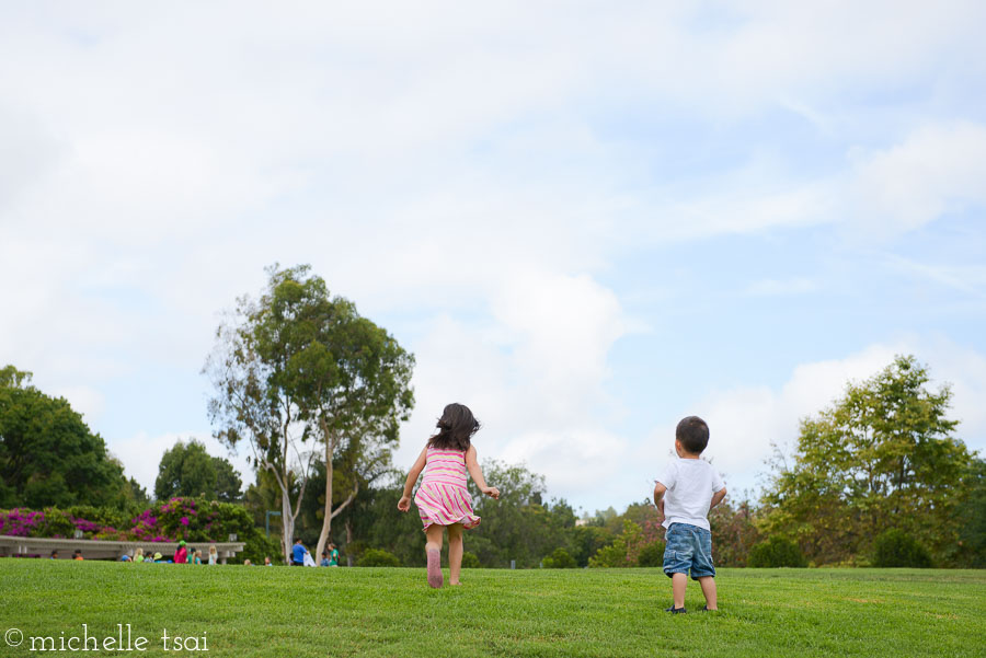 And then they scampered off, completely uninterested in holding still for any more pictures.