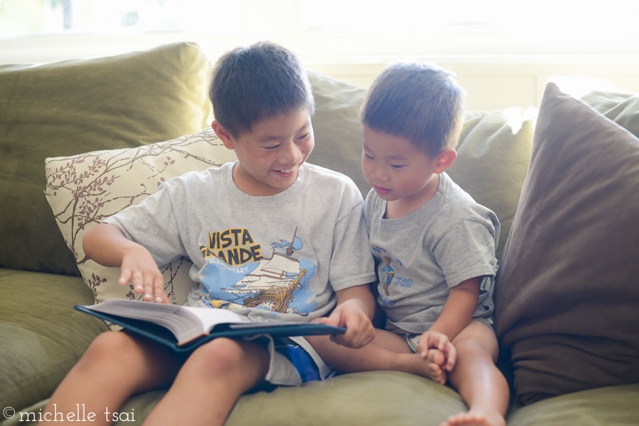 He did wake up just in time to enjoy the finished album with his big brother.