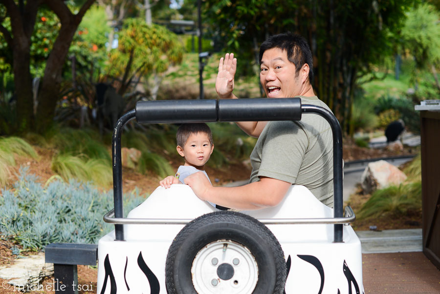 And this boy was FINALLY big enough to ride, too! Double gasp!