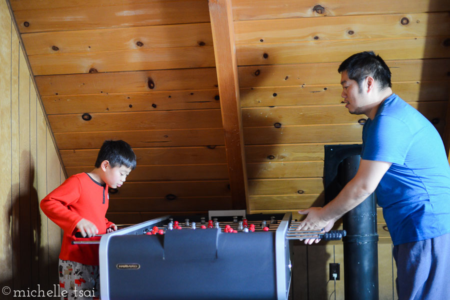 And finally, this foosball table.