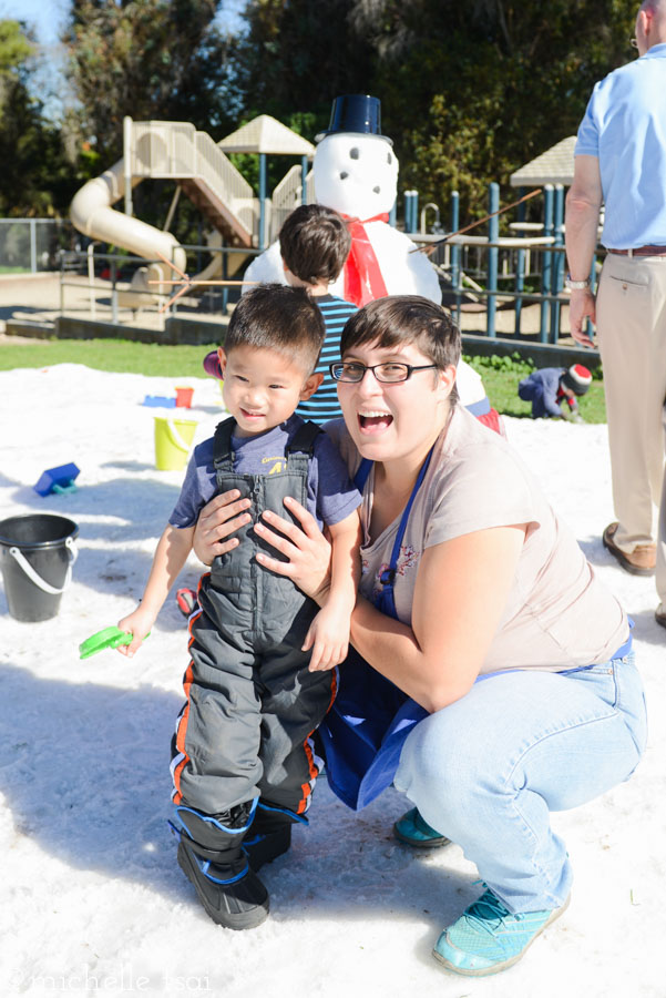 Another reason why he loves his school. His super kind teacher, Miss Andrea, who Jonah calls "Miss Dway-ah".