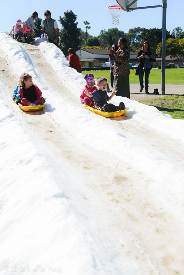 And then sledding was awesome.