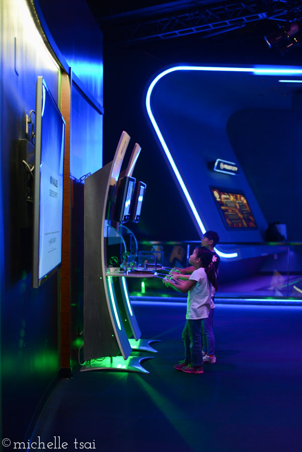 The boys weren't too interested in meeting fairies, so they went to meet Captain America and wait for us in the Innoventions building. We paid HOW MUCH to be here and they can't be pulled away from the video games they could play at home?? Well played, Disney. 