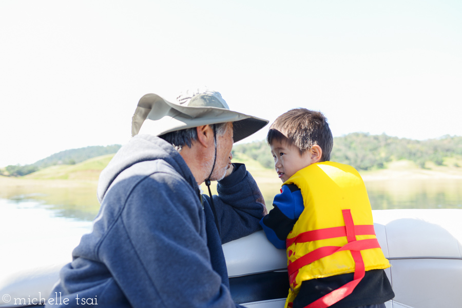 Deep talks with Grandpa.