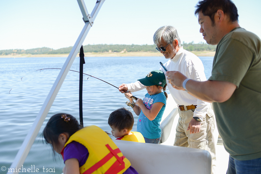 Fisher girl in action!