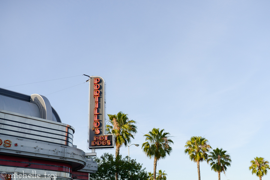 We took a break and walked over to Portillo's for dinner.