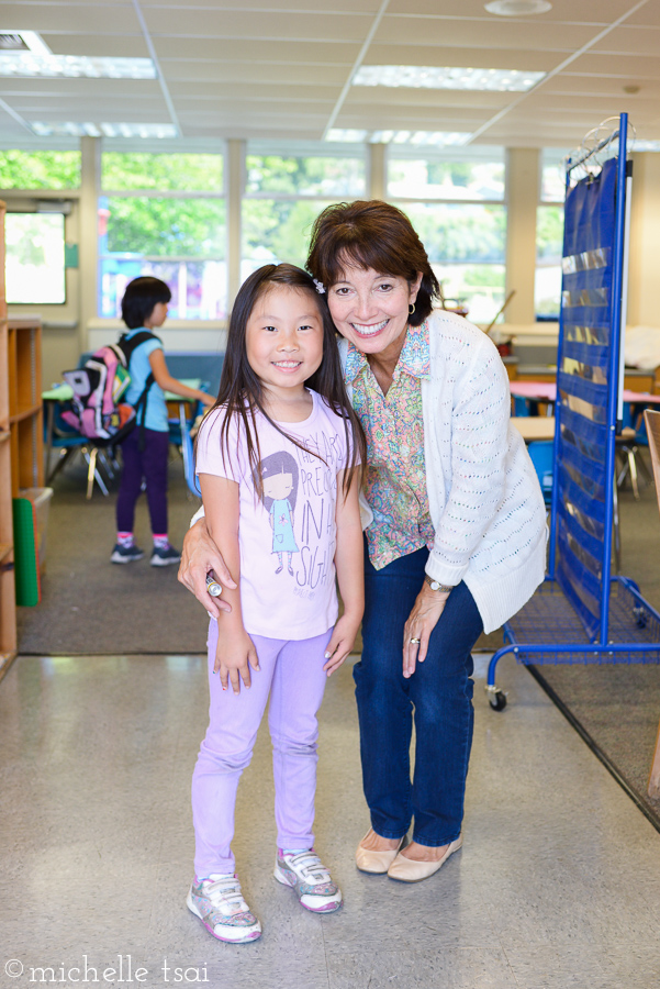 Second to last day of kindergarten for this one. Loved her teacher, Mrs. B.