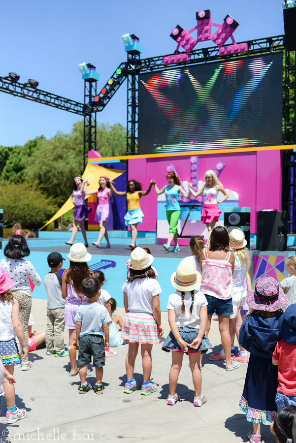 Yeah, Big Sis really loved the Lego Friends area and the shows they put on. So did Little Sis. And Little Bro was riveted, too. Big Bro wouldn't be caught dead anywhere near this stage.