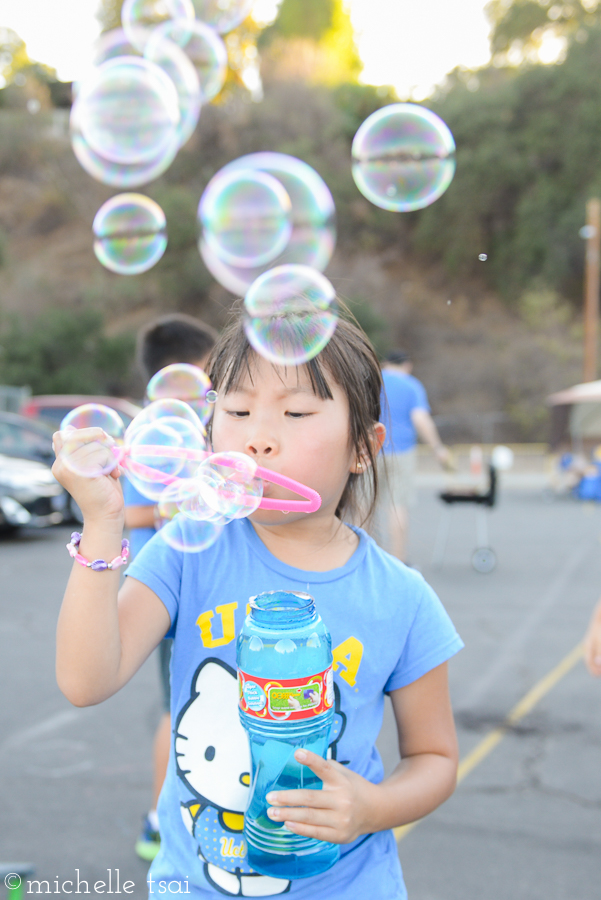 Also, bubble time.