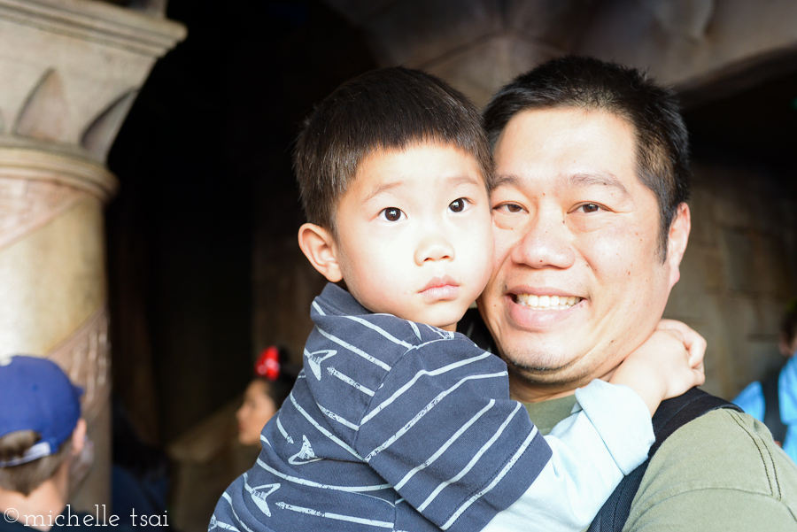 Jonah was 100% sure he did not want to ride the Snow White ride. But he did anyway.